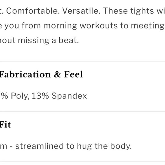 NWT $115 Alala Vamp Tight Size Small Black + Black Rib Leggings Workout Pants - Picture 9 of 11